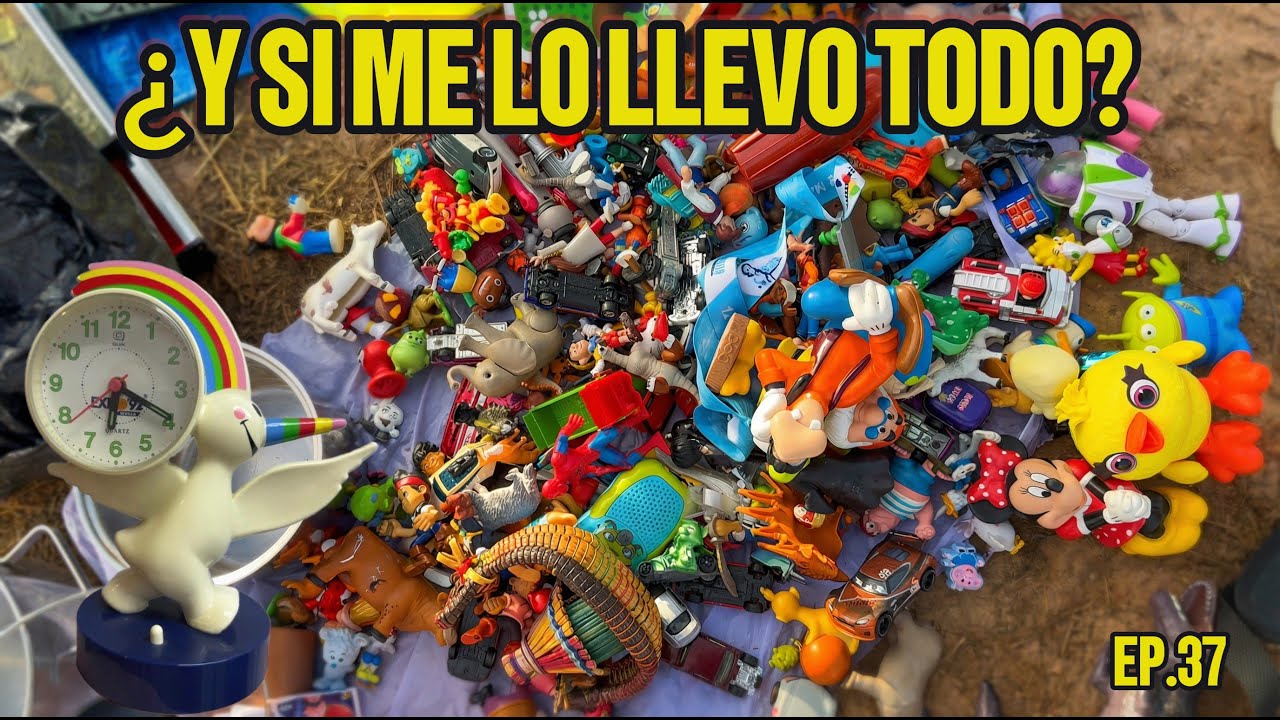 ARRASAMOS en el RASTRO. COMPRAMOS LOTES, CONSOLAS, JUGUETES, ARTÍCULOS DE COLECCIÓN.(Tarragona)EP.37