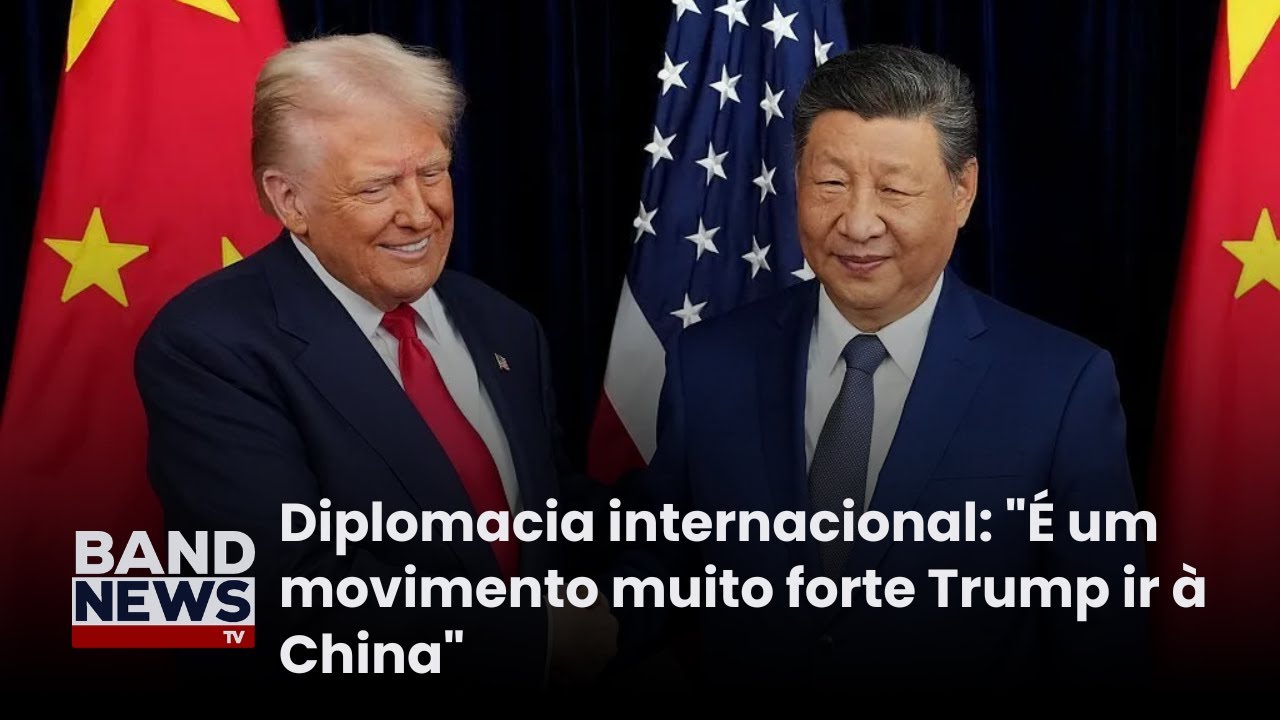 Trump embarca à China para encontrar Xi Jinping | BandNews TV