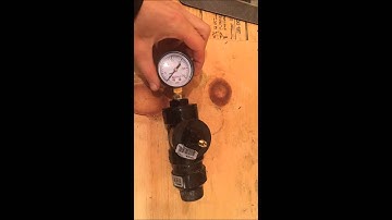 DIY snowmobile leak down test