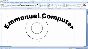 Making stamp or Logo in MS Word 2007