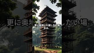 「コウモリ塔」を使って大陸の内陸部に入植する方法の伝説 #Shorts