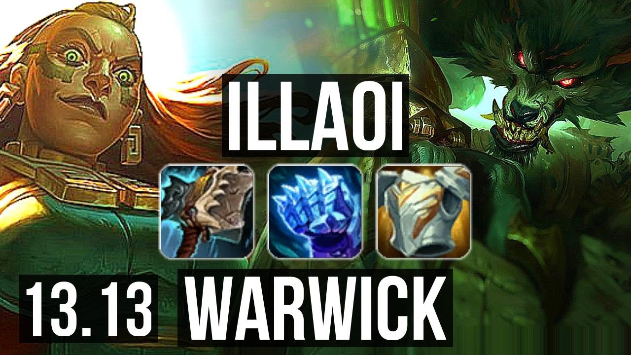 ILLAOI vs ORNN (TOP), 10 solo kills, Rank 7 Illaoi, 300+ games, EUW  Grandmaster