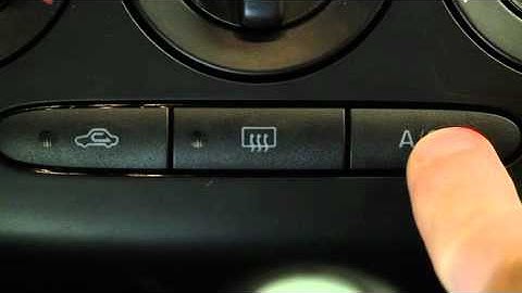 2011 - 2010 Mazda CX-7 Manual Climate Control Tutorial