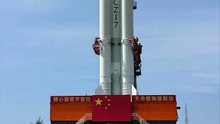 Long March-7 Y11 ready to launch Tianzhou-10