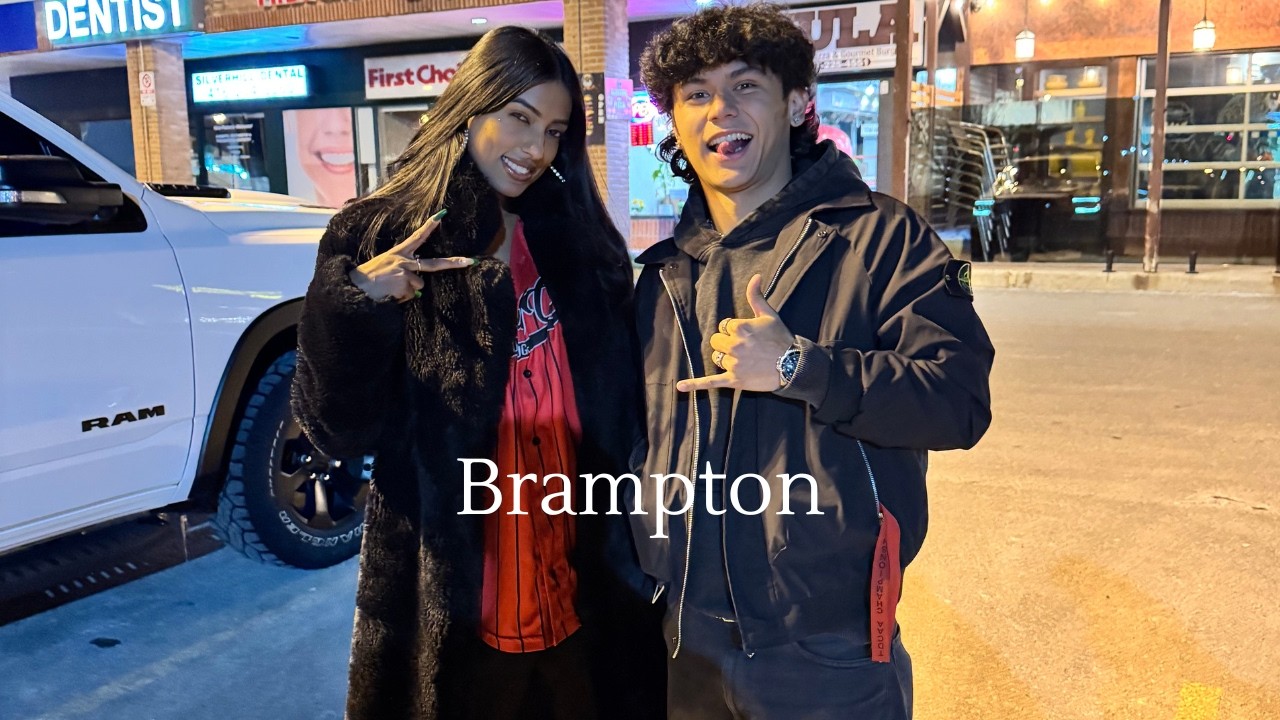 Brampton Girl Takes Me Around Her City 🇨🇦