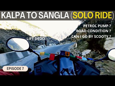 Kalpa To Sangla Distance