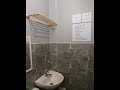 our mini bathroom makeover using bathroom wall sticker and vinyl adhesive floor tiles