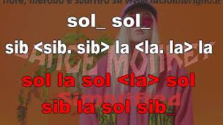 Dance monkey - SEMPLIFICATO - karaoke notazionale chords