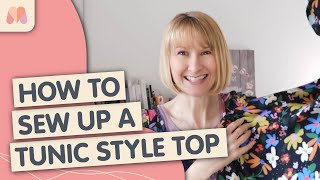 How to Sew a Tunic Styled Top | Simplicity 8960 Sewalong Tutorial