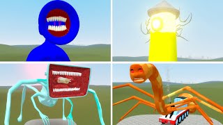 All Color Megahorn vs Siren Head vs Lighthouse Monster vs Thomas Train Enraged - Garry's Mod by Dino Land 1,304 views 1 year ago 8 minutes, 37 seconds