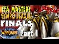 Warcraft 3 - FFA MASTERS | Sympo League | Final Part 1