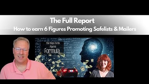 6 Figure Strategy Earning From Safelists & Mailers