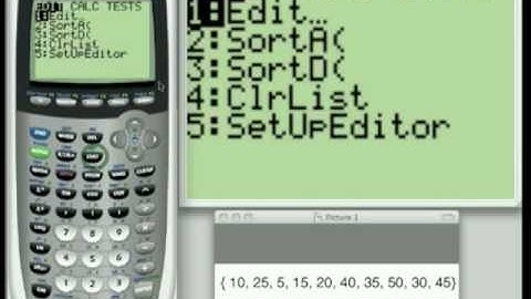 tiSkills.com - Ti-84 Graphing Calculator Tutorial - Stat Button - Part I