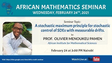 Olivier  Pamen | Stochastic maximum principle for stochastic control of SDEs with measurable drifts