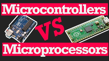 Microprocessors vs Microcontrollers. What are the differences?