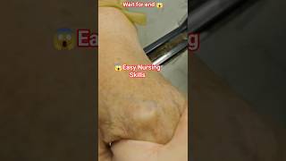 💉 Easy Nursing Skills For Daily Practice #song #shorts #healthcare#hospitaltips #nursetraining#nurse