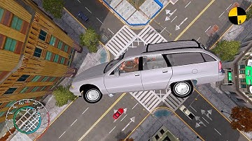 GTA 4 Crash Testing Real Car Mods Ep.364