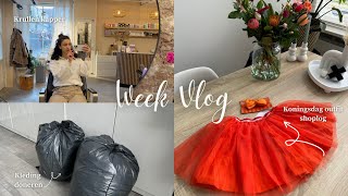WEEKVLOG | Krullen kapper, koningsdag shophaul, Winnie de Poeh musical en kleding doneren