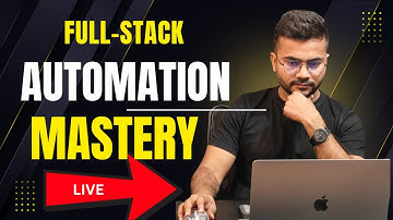 Full-Stack Automation Bootcamp (LIVE) – Build Bots, Automate Workflows & Real-Time Systems