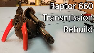 Raptor 660 Bottom End Tear Down: Transmission Rebuild