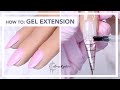 TUTORIAL | HOW TO DO A GEL EXTENSION USING JIMMYGEL | SOAK OFF GEL IN A BOTTLE | LIGHT ELEGANCE