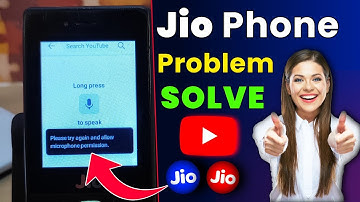 🔥Please Try Again and allow microphone permission Jio Phone Problem Solve 2024 💯