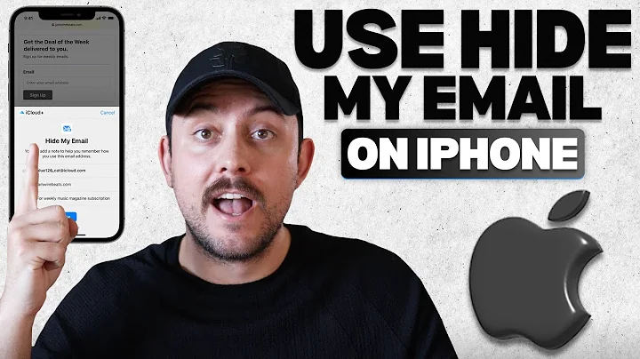 How to Use Hide My Email on iPhone | iCloud Privacy & Security Tutorial