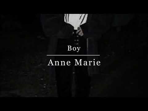 【洋楽 和訳】Boy - Anne Marie (Lyrics)