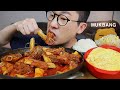 🔥매운불등갈비찜과 계란찜~ 마무리는 콩나물에 비벼서 먹방은 못참지! Spicy Galbi-jjim MUKBANG