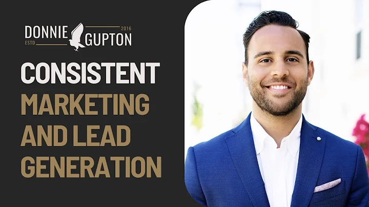 Donnie Helped Me Be Consistent With My Marketing and Lead Generation -Ryan Perez