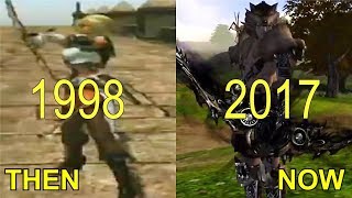 Evolution Then Now of Lineage 2 (1998 - 2017)
