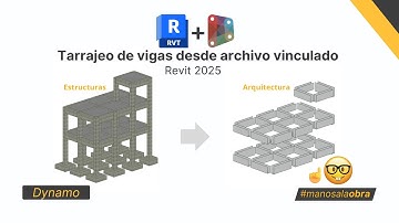 DYNAMO 2025 - TARRAJEO DE VIGAS CON UN CLICK - REVIT 👨‍💻👍