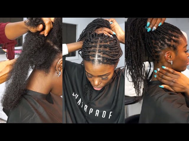 GAME CHANGER, this is how to refresh knotless box braids no re-braiding  using crotchet needle WOW!