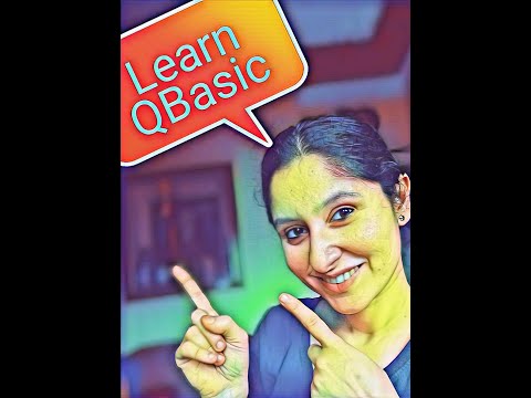 How to draw a square using qbasic