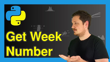 Get Week Number of datetime in Python (Example) | Find, Print & Return | Apply isocalendar Function