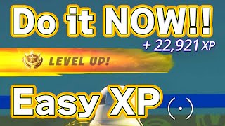 Do it now in your space time for Fortnite level-up!!  Fortnite XP GLITCH