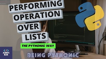 Python: How to Perform Operations Over a List in a Pythonic Way