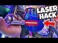 WILL THE LASER HACK WORK AT THE ARCADE???