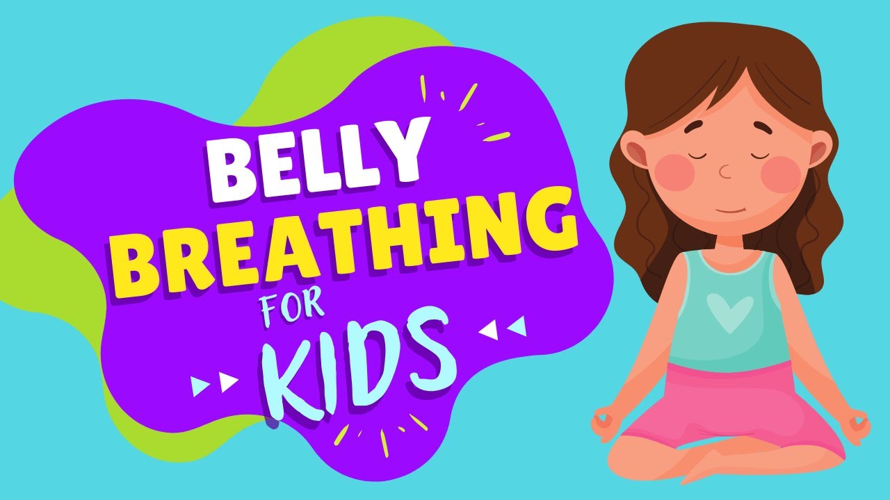 Using belly breathing to cope with anxiety - Children Inspired by Yoga