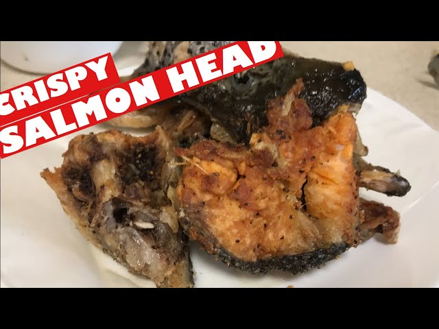 PWEDE DIN IPRITO ANG SALMON HEAD , di PURO SINIGANG / CRISPY SALMON HEAD #crispysalmonhead class=