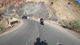 Morroccos Most dangerous riding road . Tichka