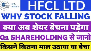 Hfcl latest news | Hfcl share latest news | Hfcl share target | Why hfcl is falling | HFCL