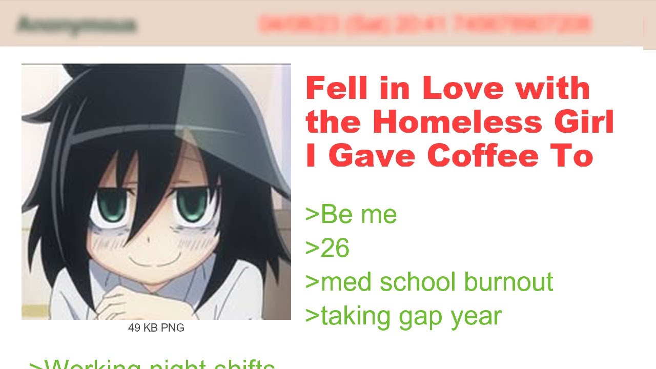 Fell in Love with the Homeless Girl I Gave Coffee To