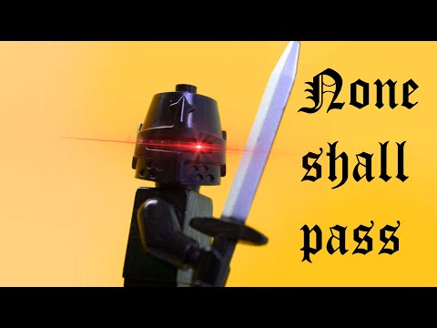 The Black Knight | LEGO Monty Python fan animation