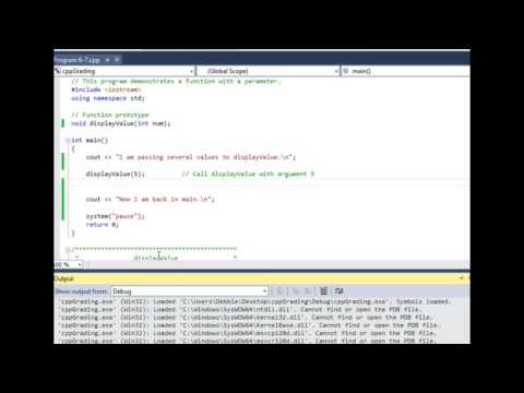 Sending Data to a Function