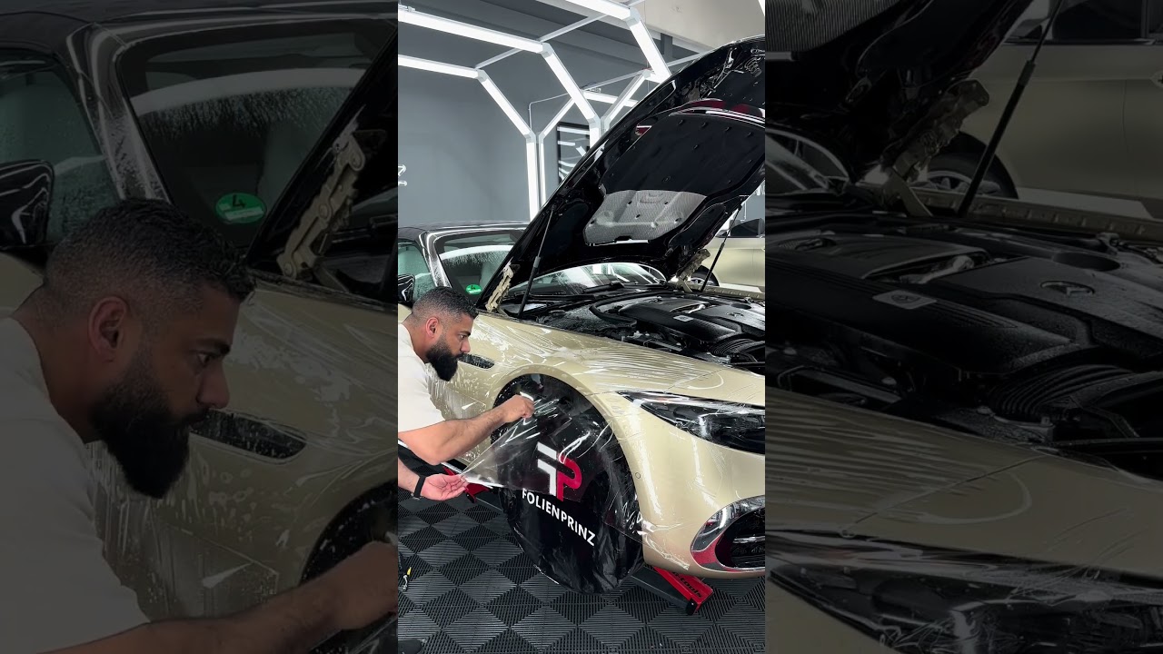 Mercedes SL 680 Maybach komplett mit PPF geschützt. Luxus verdient maximalen Schutz.#PPF #Lackschutz