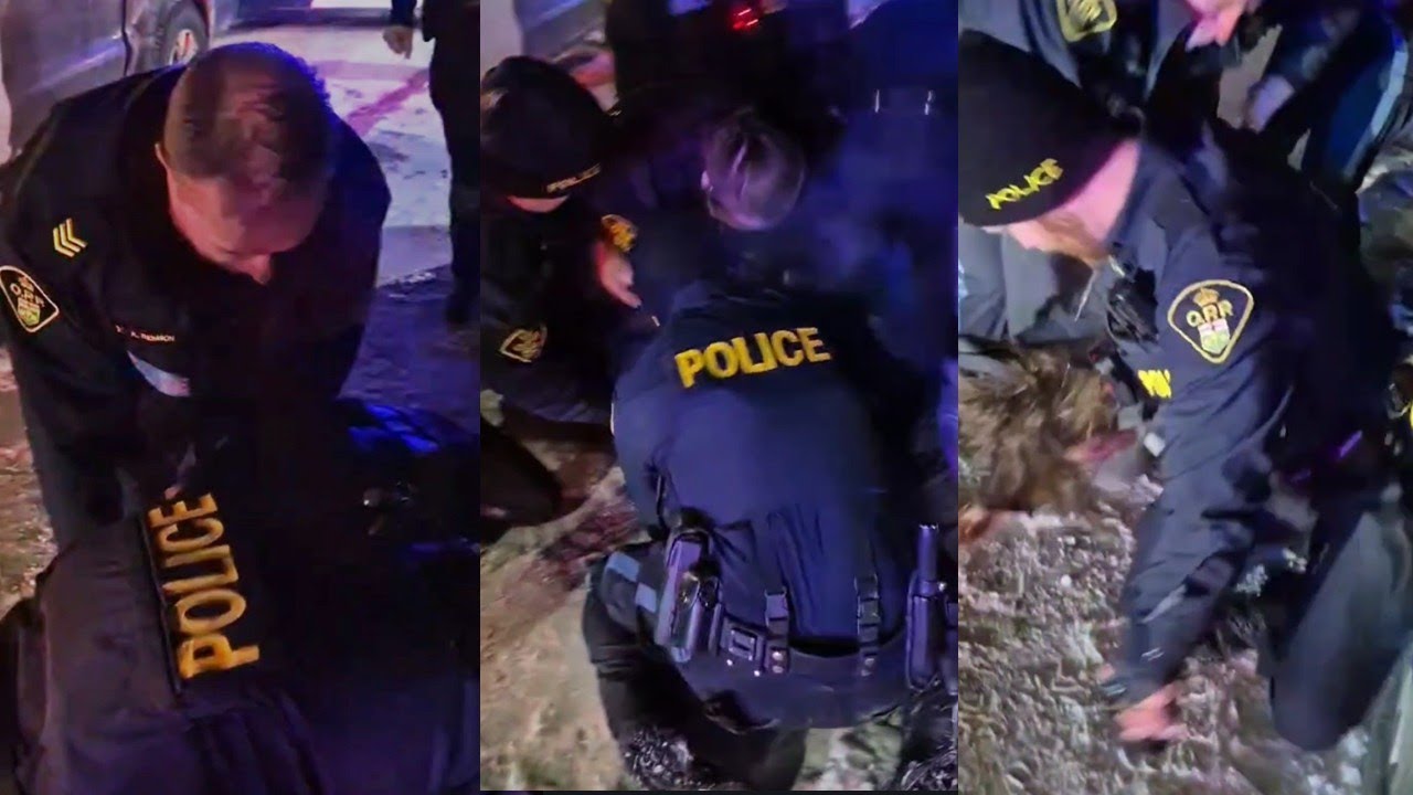 NEW- SHOCKING Arrest Footage Of Teacher And Nurse Arrested By The O.P.P.- KENORA Ontario