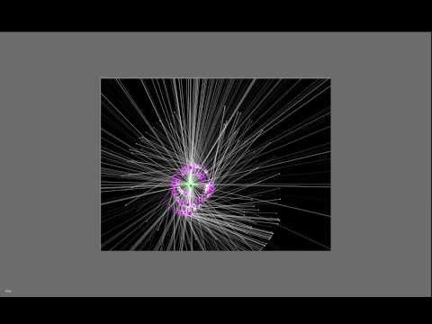 Processing :: Test 9.1c {mouse controlled attractor}