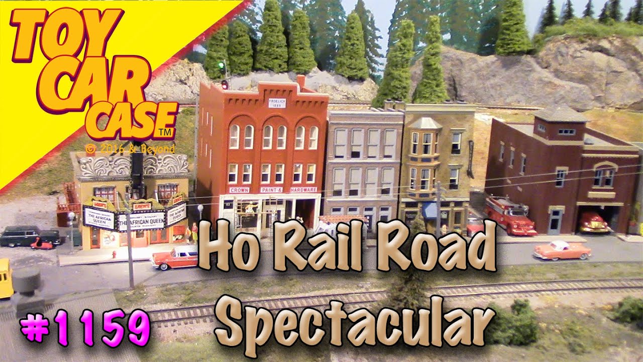 1159 HO Railroad Spectacular Huge Track YouTube