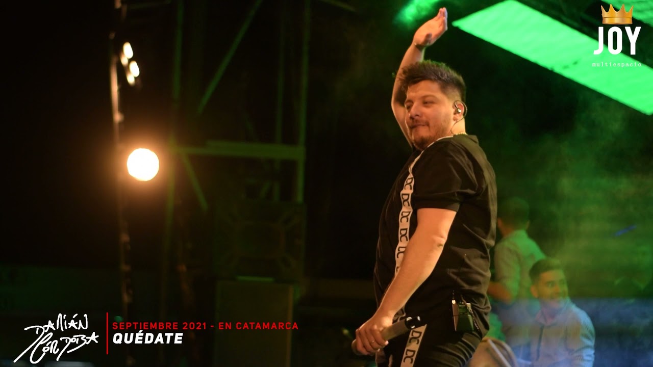 EL ULTIMO ADIÓS / QUEDATE / LA MITAD DE LA VERDAD / DAMIAN CORDOBA EN JOY / SEP2021/ CATAMARCA